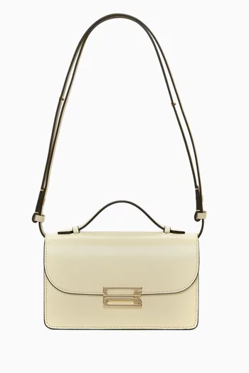 Midi Dorian Pochette Bag in Leather