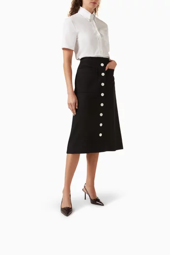 Slingback Pumps in Patent Leather