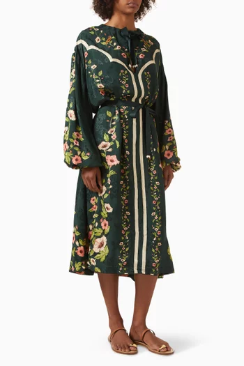 Zircón Mosquetero Kaftan in Viscose