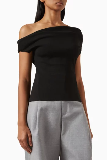Debra Top in Viscose-blend