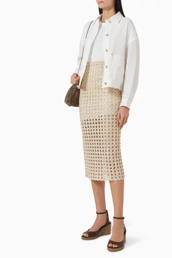 Sequin-embellished Skirt
