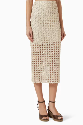 Sequin-embellished Skirt