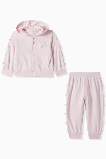 Bow Tracksuit in Cotton-blend