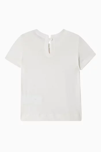 Bow T-shirt in Cotton