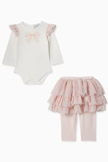 Bow-Print 3-piece Gift Set