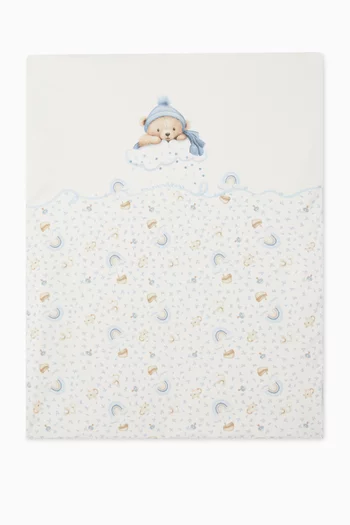 Teddy Bear-print Blanket