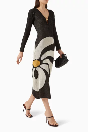 Magna Knit Dress in Cotton Blend