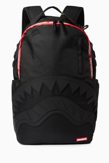 Printed Zipper Shark DLX Backpack