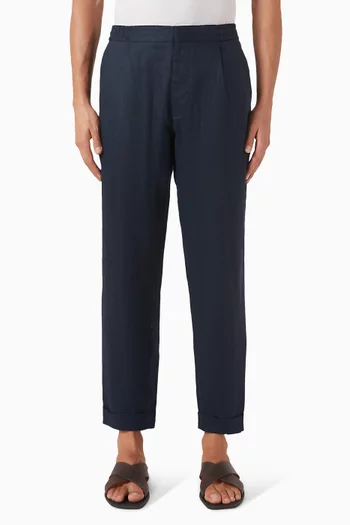 Slim Pants in Linen