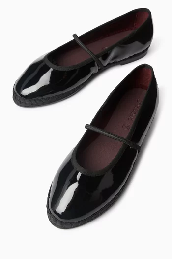 Celie Ballet Flats in Patent Leather
