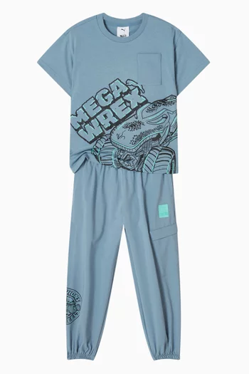 x Hot Wheels™ Graphic-print T-shirt