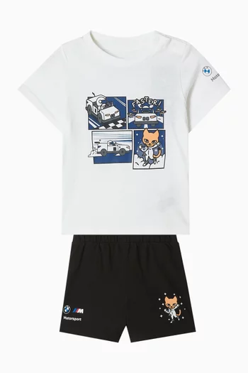 Essentials T-shirt Set in Cotton