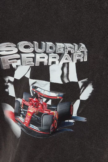 Ferrari Graphic-print T-shirt