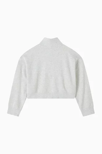 Crewneck Sweatshirt in Cotton-terry