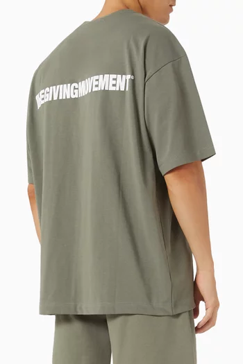 Oversized T-shirt in Cotton-jersey
