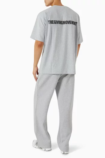 Oversized T-shirt in Cotton-jersey