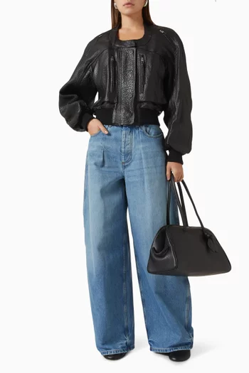 The Tore Jacket in Grained Leather