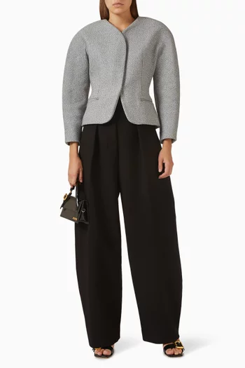 The Mini Ovalo Jacket in Cotton-blend