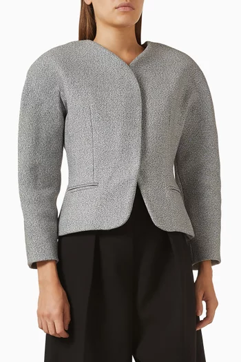 The Mini Ovalo Jacket in Cotton-blend