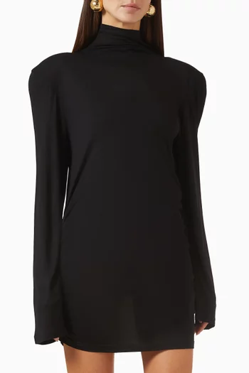 La Robe Spallina Mini Dress in Viscose Jersey