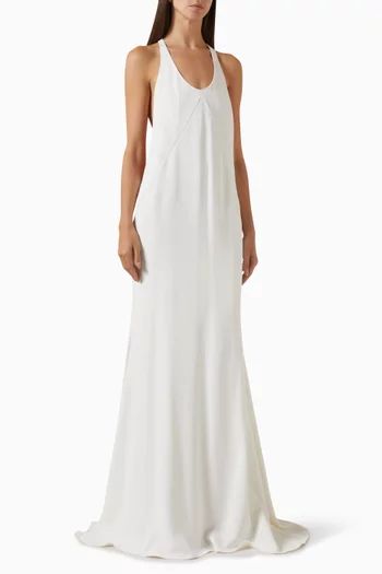 La Robe Marcel Dress in Viscose Crepe