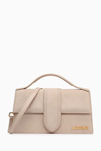 Le Grand Bambino Shoulder Bag in Suede