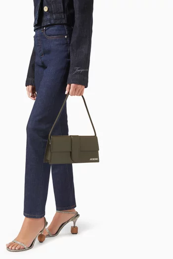 Le Bambino Long Shoulder Bag in Smooth Leather