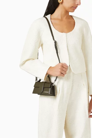 Le Bambino Mini Tote Bag in Leather
