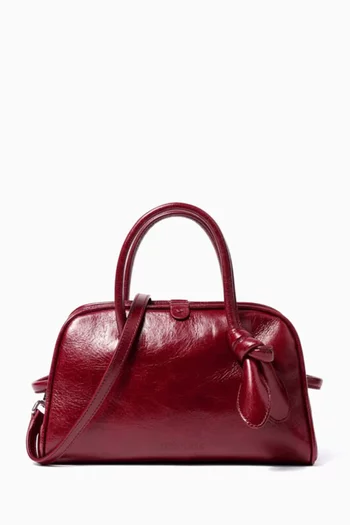 Small Le Petit Turismo Bag in Crinkled Leather