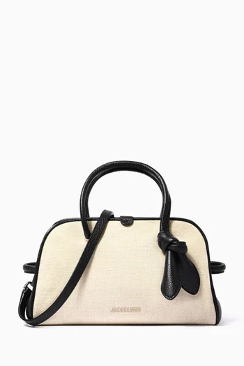 Small Le Petit Turismo Bag in Canvas & Leather
