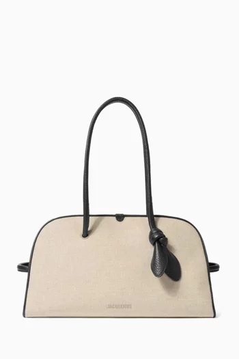 Medium Le Turismo Bag in Canvas & Leather