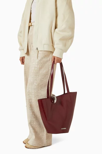 Le Bambola Moyen Tote Bag in Leather
