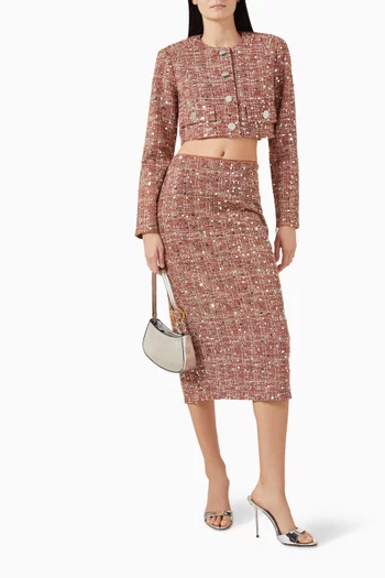 Lainey Jacket in Tweed