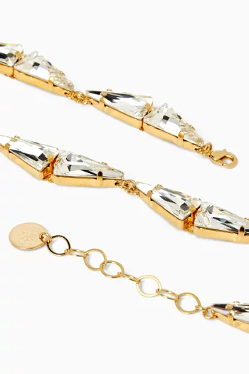 Selene Necklace in Gold-plated Brass