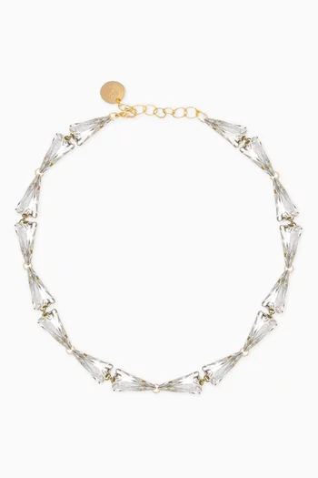Selene Necklace in Gold-plated Brass