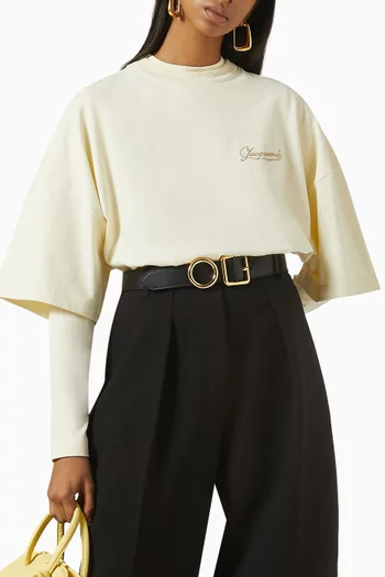 La Ceinture Regalo Belt in Leather