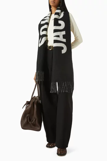 L'écharpe Logo Scarf in Wool