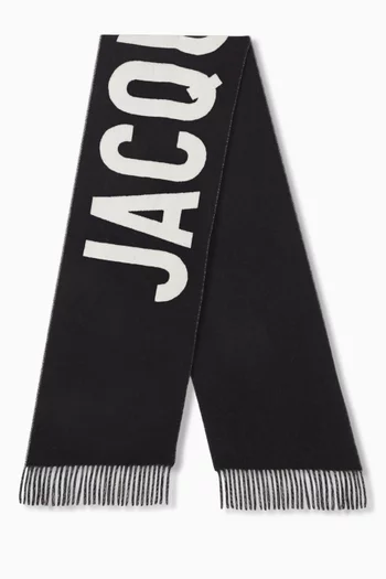 L'écharpe Logo Scarf in Wool