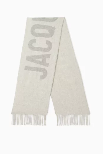 L'écharpe Logo Scarf in Wool