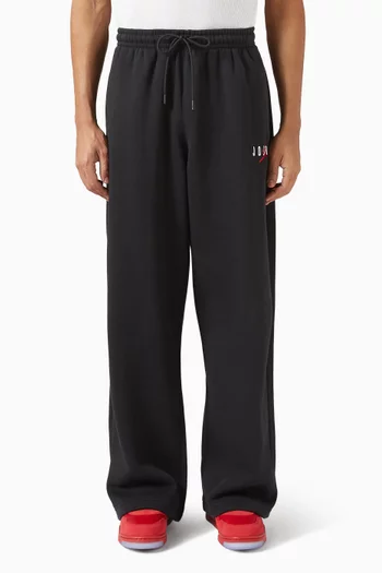Brooklyn Oversize Stretch Pants in Cotton-blend
