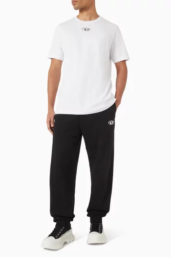 Metallic Oval D T-shirt in Cotton