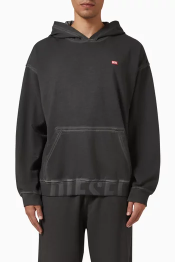 Logo Hoodie in Cotton