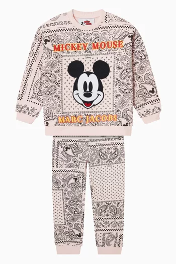 x Disney Mickey Mouse Sweatshirt in Cotton