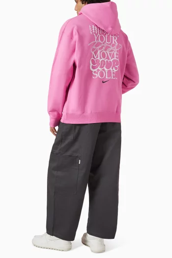 Solo Swoosh Hoodie in Fleece