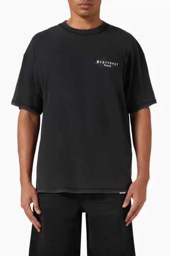 Legacy Overprint T-shirt in Cotton
