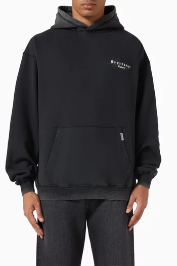 Legacy Overprint Hoodie in Cotton