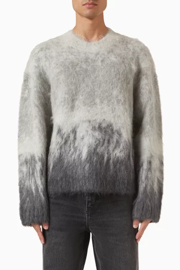 Ombre Sweater in Brushed-knit
