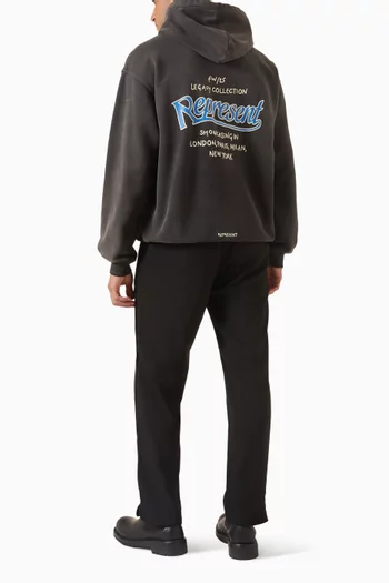 Showcasing Logo Hoodie in Cotton