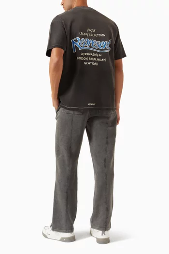 Showcasing Logo T-shirt in Cotton