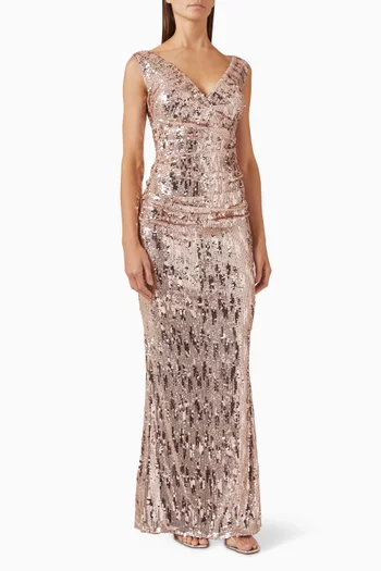 Sequin Mermaid Gown